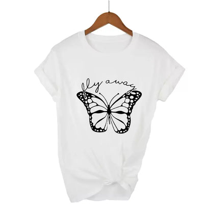 1 Pc Women's Stitched Cotton Printed T-Shirt